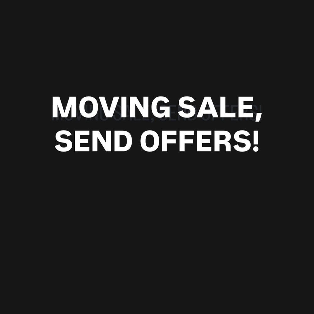 Moving Sale Sign